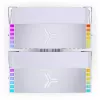 Jonsbo HX6280 refrigerador de CPU, PWM, RGB - 130 mm, branco