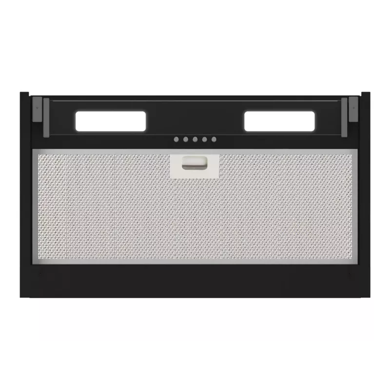 CATA Armonia 60 BK exaustor de cozinha, 645 m³/h, largura 79,8 cm, classe energética C, LED, preto