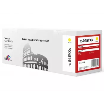 Toner TB compatível com Canon TC-045YXN, amarelo, 2200, novo
