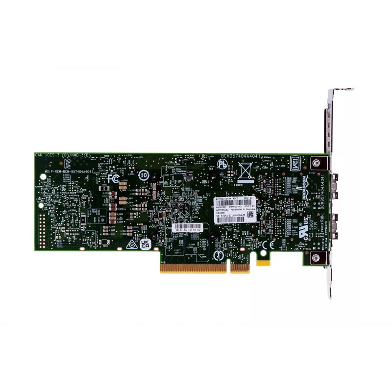 Adaptador de rede BROADCOM BCM957414A4142CC interno PCI Express, com fios, 25000 Mbit/s
