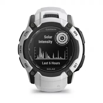 Garmin Instinct 2X Solar 2,79 cm (1,1) MIP 50 mm Digital 176 x 176 píxeis Ecrã tátil branco GPS (satélite)