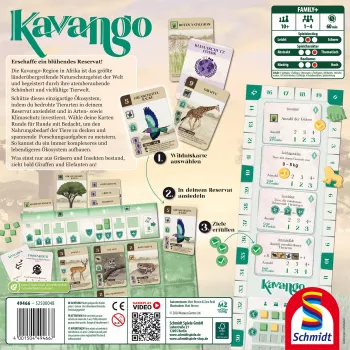 Kavango, jogo de tabuleiro