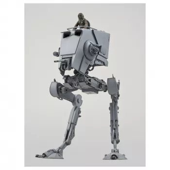 Kit de modelo de veículo de combate blindado REVELL AT-ST 1:48, altura 182 mm