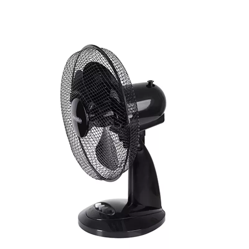 Mesko | Ventilador | MS 7309 | Ventilador de mesa | Preto | Diâmetro 30 cm | Níveis de velocidade 3 | Oscilação | 40 W | Não