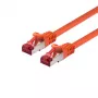 Cabo de rede LOGON Cat6 1,5 m — RJ-45 para RJ-45, 1000 Mbit/s, laranja