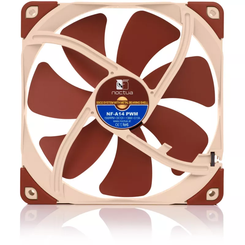 Ventoinha de caixa Noctua NF-A14 PWM 140mm