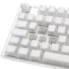 Teclado gaming Ducky One 3 Aura branco TKL, RGB LED - Kailh Jellyfish Y