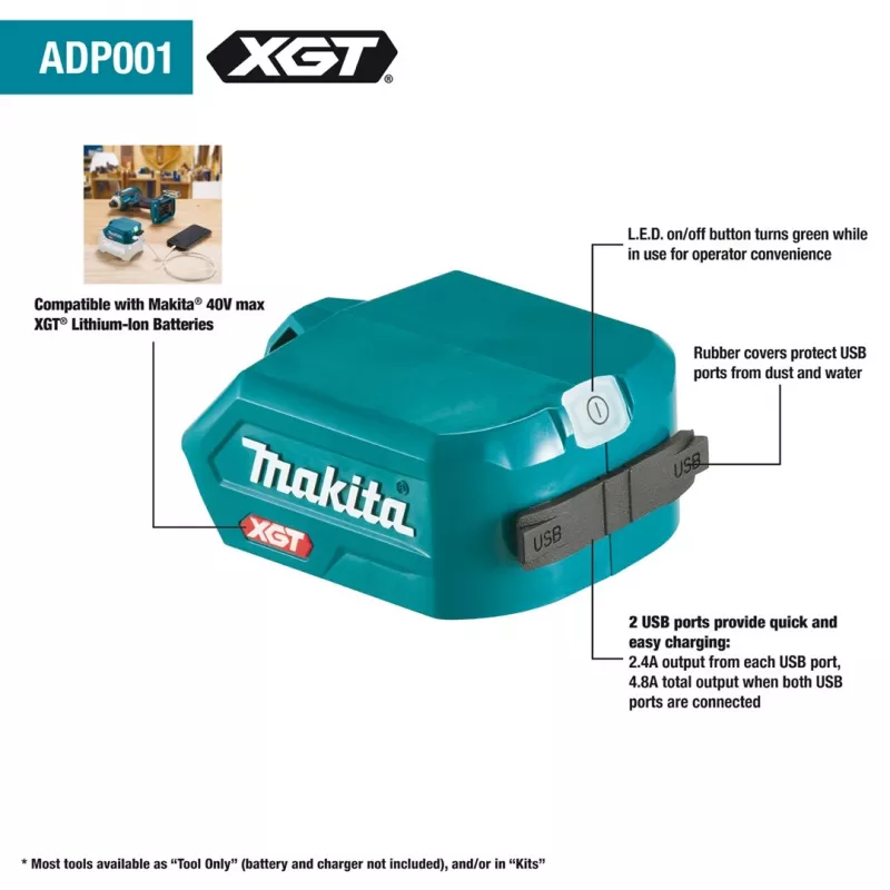 Carregador de bateria Makita ADP001G