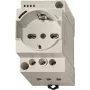 Tomada Finder cinzento 7U.00.8.230.0010 com indicador LED para quadros elétricos REG 60 (7U0082300010)