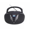 Leitor de CD portátil Blaupunkt BB7BK — MP3, rádio FM, USB, AUX, a pilhas, 2 altifalantes incorporados, 240×230×128 mm