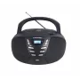 Blaupunkt BB7BK leitor de CD portátil boombox, rádio FM PLL, CD/MP3, USB, AUX, 2,4 W, preto