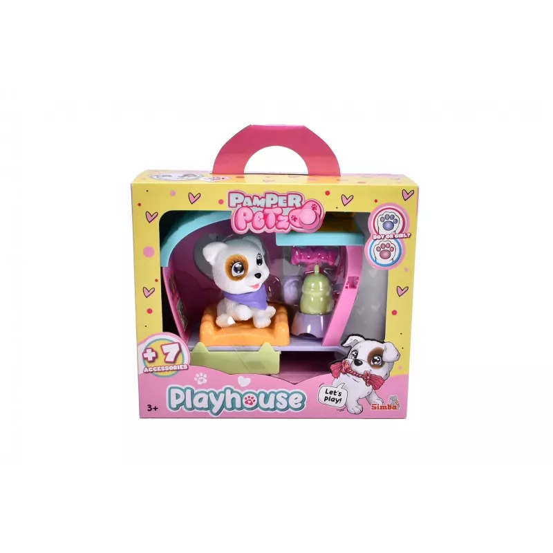 Conjunto de figuras Pamper Petz Mini Playhouse