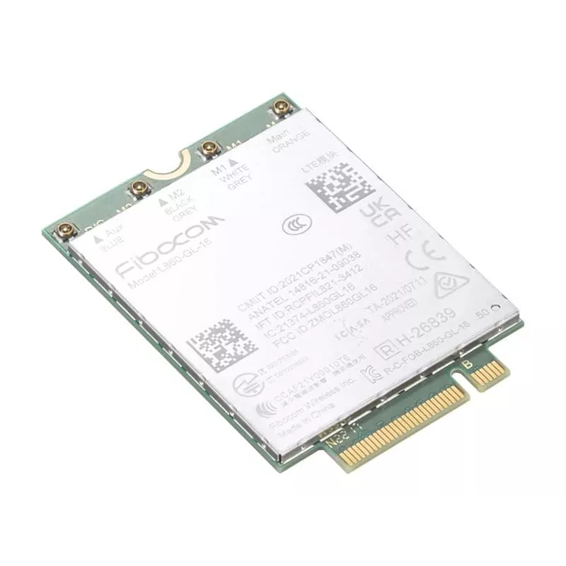 Placa WWAN interna Lenovo 4XC1K20995, 1000 Mbit/s, sem fios, M.2