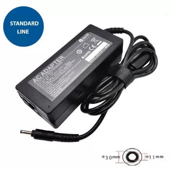 Fonte de alimentação Extra Digital AC65F3011 65W preta