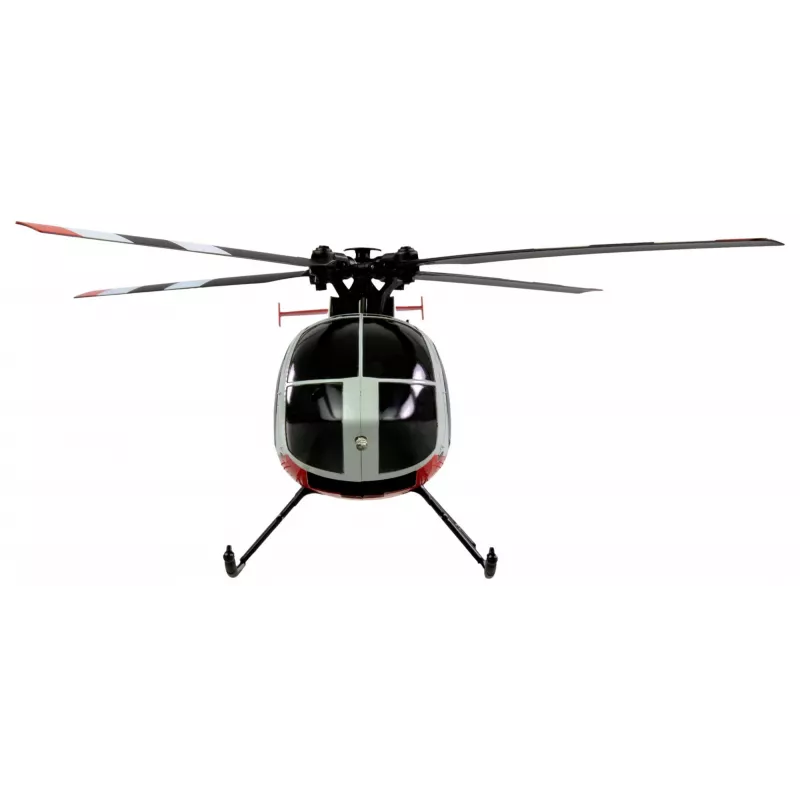 Amewi Helicóptero RC MD500 Bateria Li-Po 350mAh Prateado/Vermelho (25354)