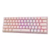 Teclado mecânico para gaming White Shark Wakizashi GK-002421V2 rosa layout US-Blue