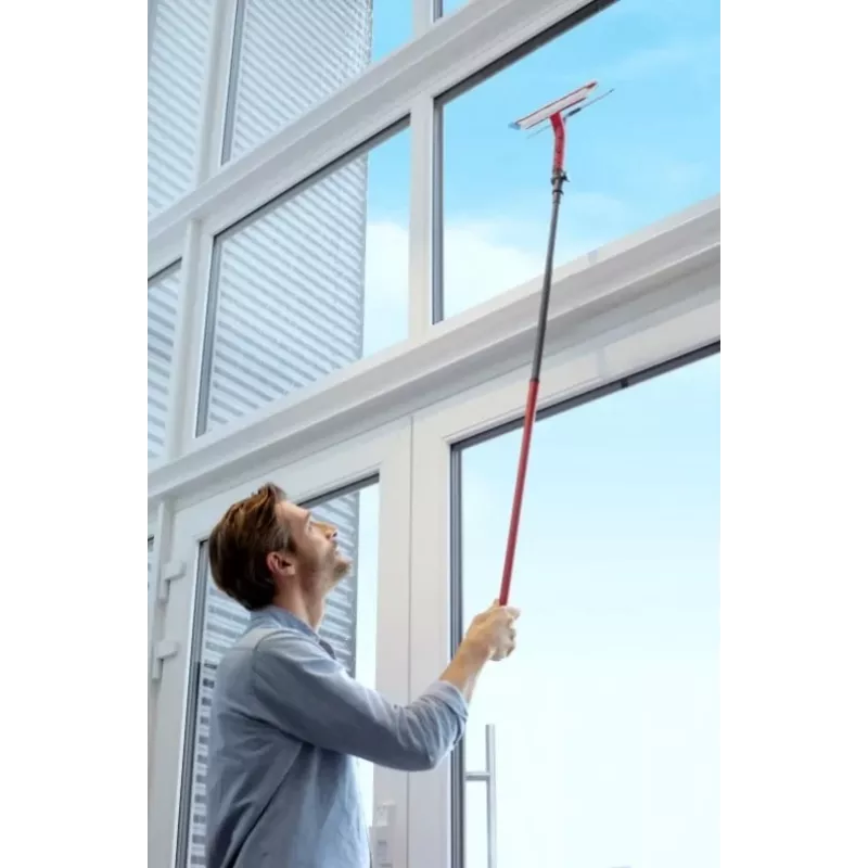 Utensílio de limpeza de janelas Vileda 123389 vermelho
