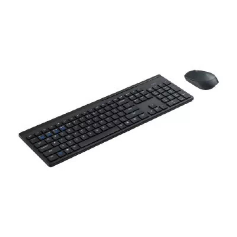 Rapoo 8110M conjunto de teclado e rato sem fios multimodo, preto