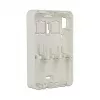 Caixa de superfície e de distribuição DELOCK 86262, branco, 82×120×31 mm