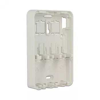Caixa de superfície e de distribuição DELOCK 86262, branco, 82×120×31 mm