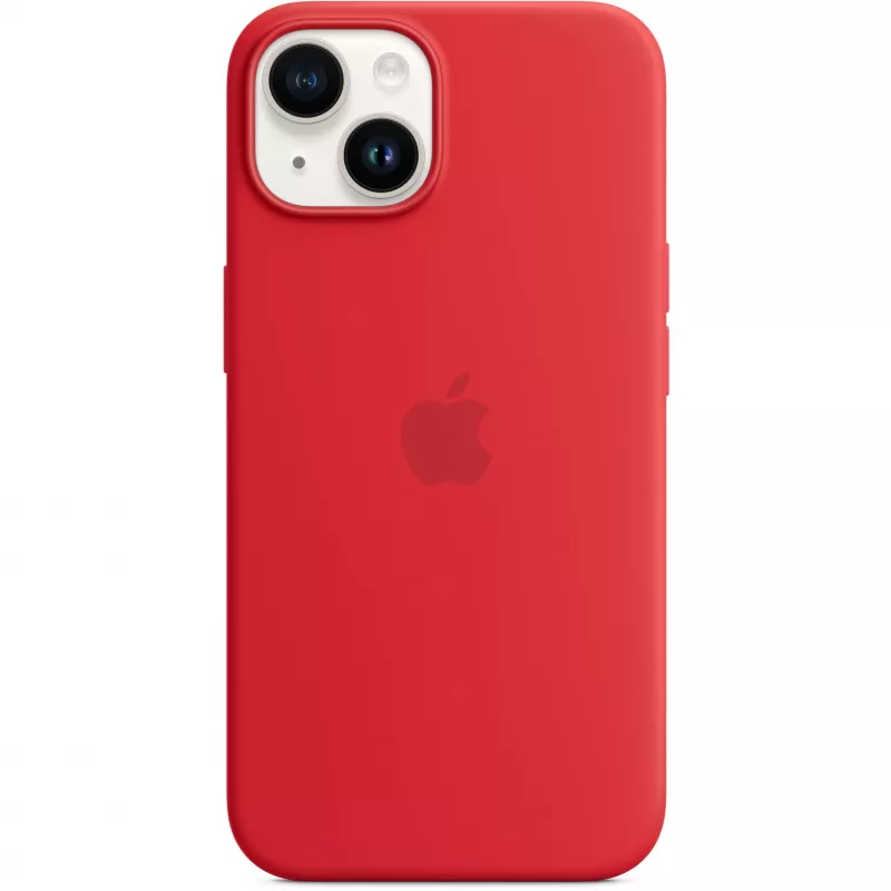 Apple iPhone 14 Capa de silicone com MagSafe, (PRODUCT)Red