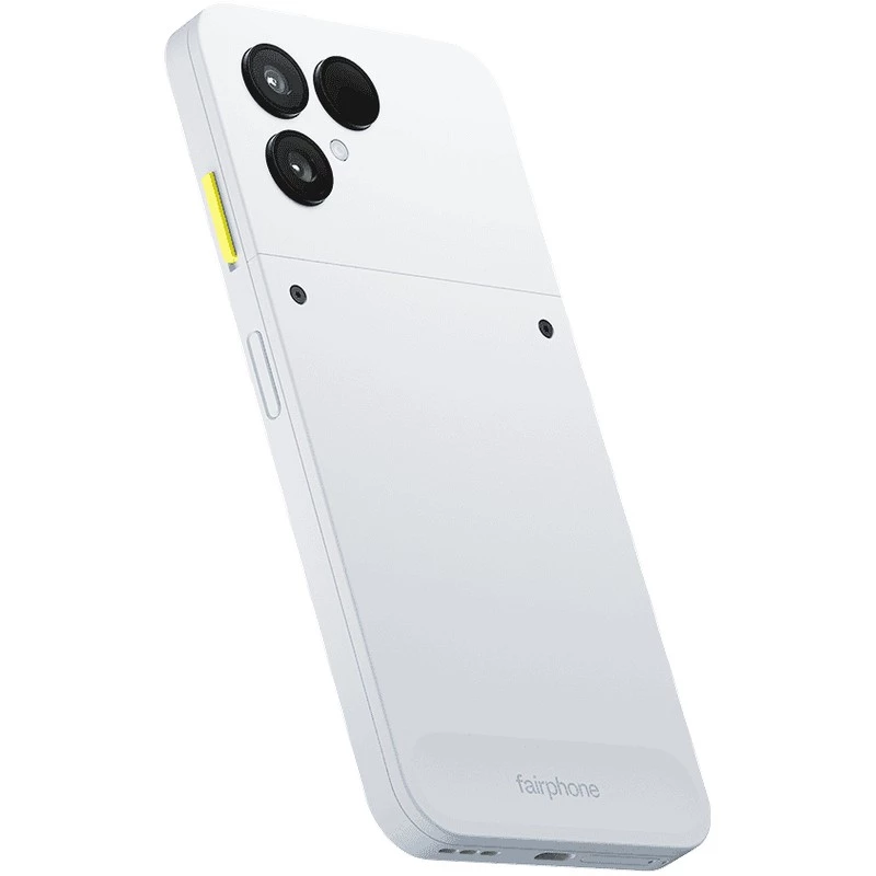Fairphone The (Gen 6) 16 cm (6.31 polegadas) Dual SIM Android 15 5G USB Type-C 8 GB 256 GB 4415 mAh branco