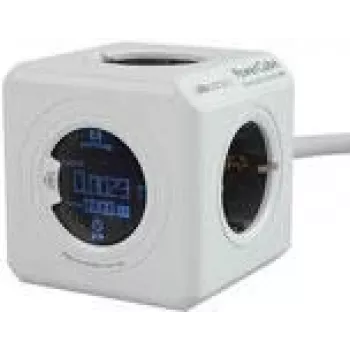 PowerCube Extended Allocacoc 8910/DEEXMO régua de tomadas com cabo e visor digital