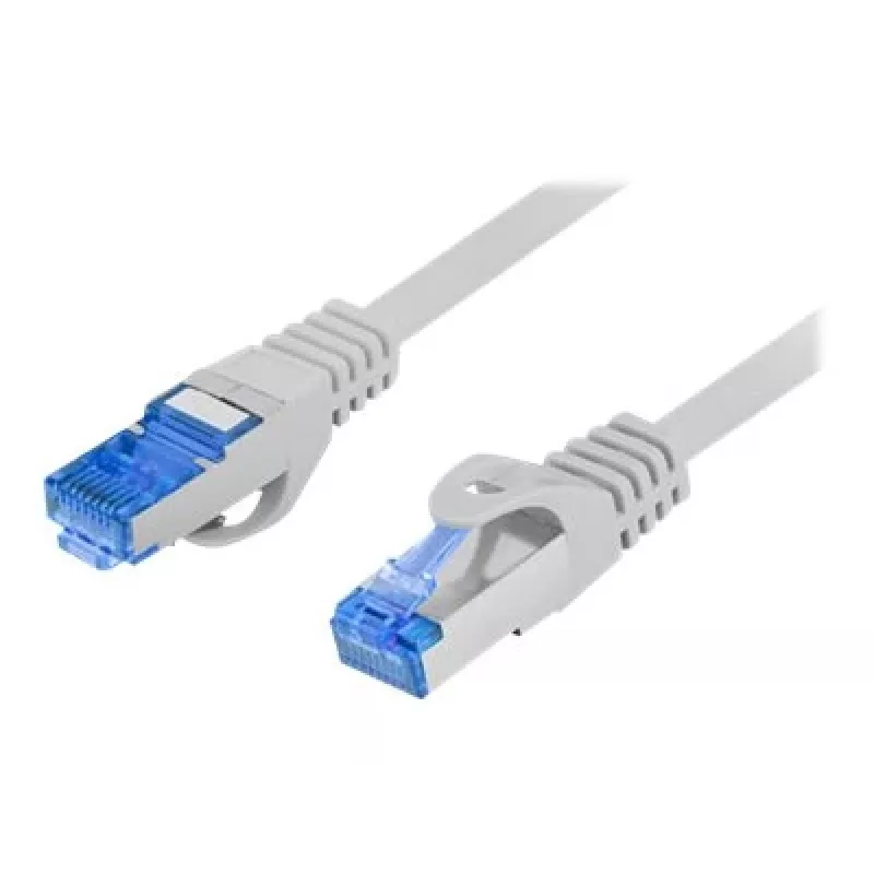 Cabo de rede LANBERG PCF6A-10CC-0150-S Cat6a S/FTP RJ-45 — 1,5 m, cinzento