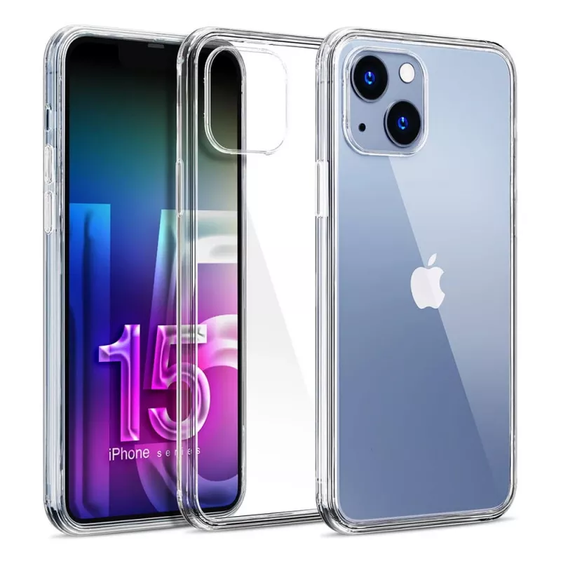 3MK Clear Case capa de telemóvel 3MK iPhone 15 design transparente