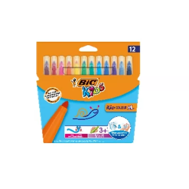 Marcador de feltro BIC Kid Couleur XL multicolor