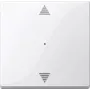 Basculante para módulo de botão MERTEN MEG5215-0319 (setas cima/baixo) branco polar brilhante MEG5 MEG5215-0319 (MEG5215-0319)