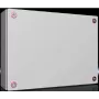 Rittal KX 1539.000 caixa de instalação de parede, chapa de aço, 400 x 400 x 120 mm, cinzento-claro