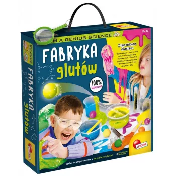 Conjunto de trabalhos manuais fábrica de slime Liscianigiochi I'M A Genius – conjunto prático de fabrico de slime