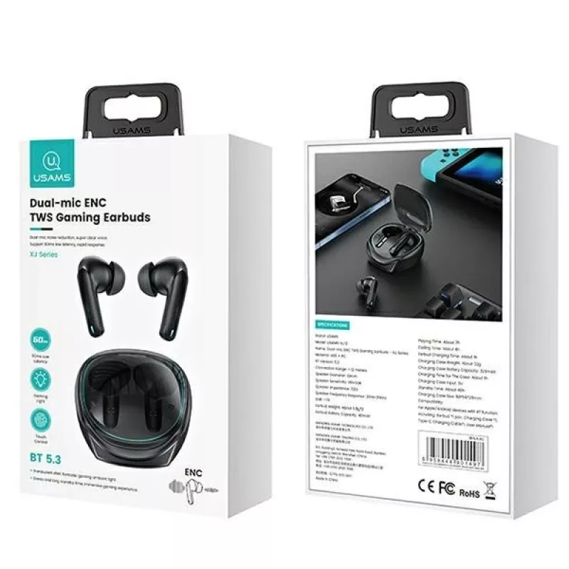 Auscultadores Bluetooth Usams XJ13 Gaming