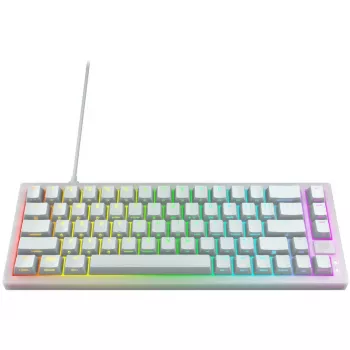 Teclado compacto CHERRY K5V2 Gaming USB QWERTY inglês branco 67 teclas RGB LED