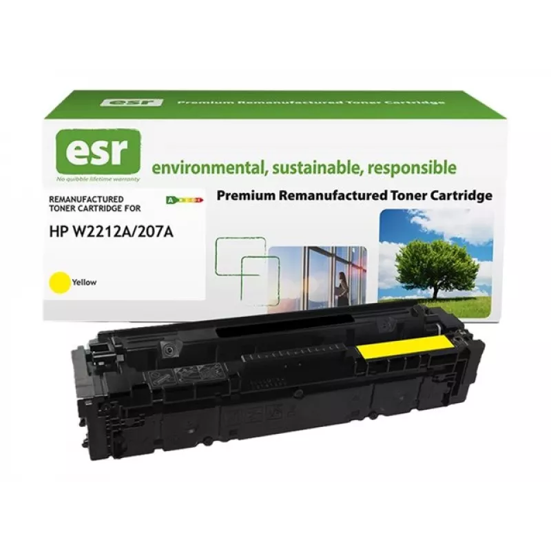 Toner ESR compatível com HP W2212A amarelo recondicionado 1.250 páginas