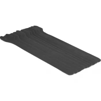 Abraçadeiras de velcro Delock L 240 mm x L 13 mm 10 unidades preto