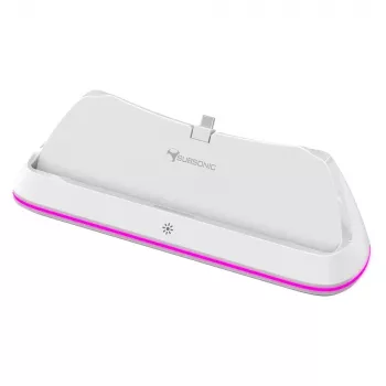 Sistema de carregamento Subsonic SA5708 para Playstation Portal com fios preto branco