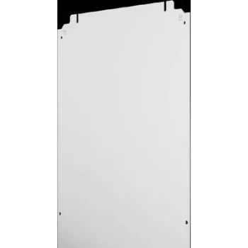 Placa de montagem Rittal KX 1568.800 — aço, 2 mm de espessura, branco