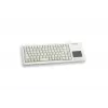 Teclado CHERRY XS Touchpad universal USB QWERTY US inglês cinzento