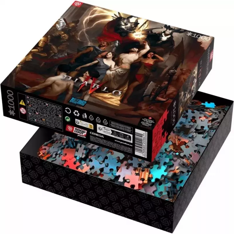 Puzzle Good Loot Gaming - Diablo IV: Nascimento dos Nephalem 1000 unid.