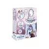 Penteadeira Smoby Frozen 2 em 1 azul roxo 3 a 6 anos