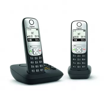 Telefone sem fios Gigaset A690 A Duo preto