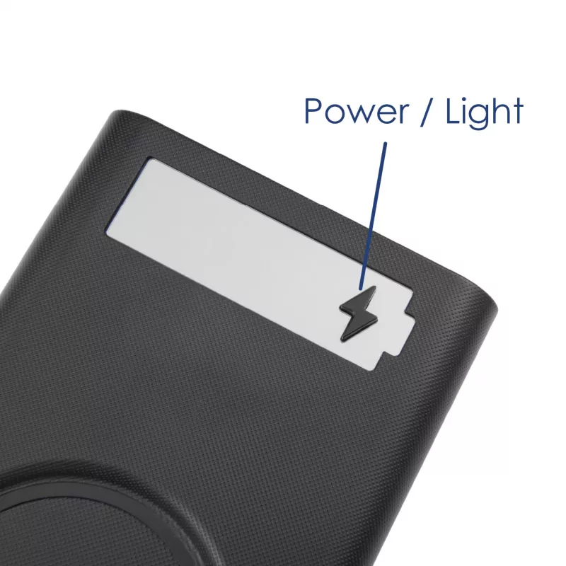 Akyga AK-BC-05 Caixa para power bank 37000 mAh, 12x 18650, 22,5W, Qi, USB-C, 2x USB-A, Lightning