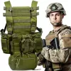 Colete de proteção Extralink Military Military Military Molle Airsoft Airsoft MIL-1122