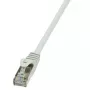 Cabo de rede LogiLink CP2102S RJ-45 Cat6 15 m cinzento