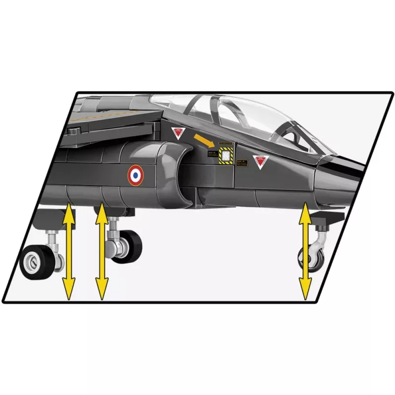 Blocos de construção COBI Alpha Jet Armed Forces 364 peças