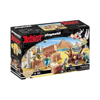 Playmobil 71268 Asterix: Edifis e a batalha pelo palácio catapulta funcional dos romanos coleção figuras de brincar diversão role-play imaginativo