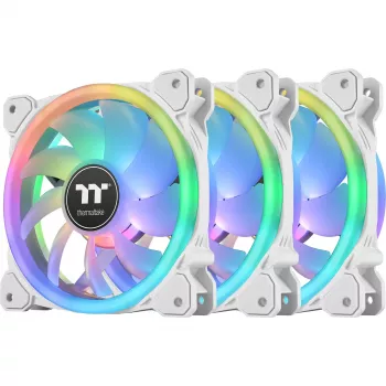 Thermaltake SWAFAN 14 ARGB 140mm Reverse Blade branco pack de 3