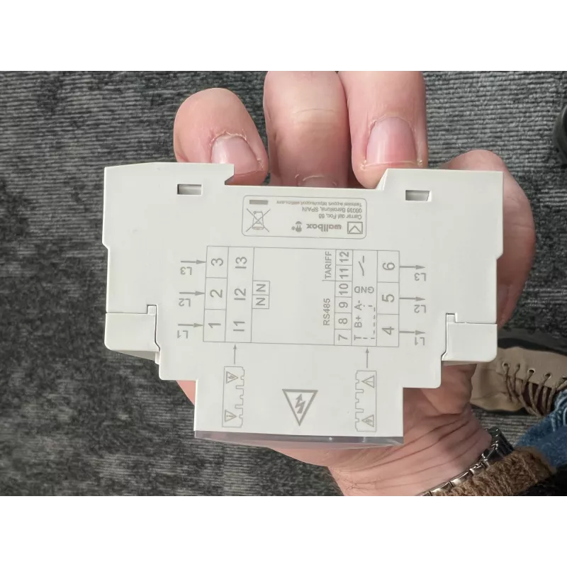 Wallbox | Power Meter (trifásico até 65A / Carlo Gavazzi / EM340 / Carlo Gavazzi)